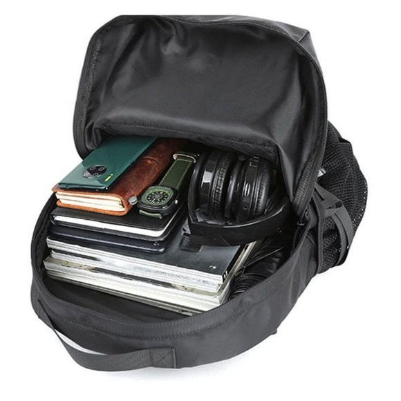 Waterproof Men's Oxford Backpack Shoulder Bag Weekender Travel School Laptop Bag - Picture 9 of 10